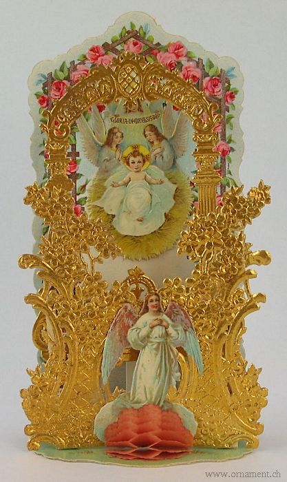 Folding Card with Angels