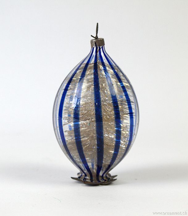 Thread Glass Ornament (Art Deco)