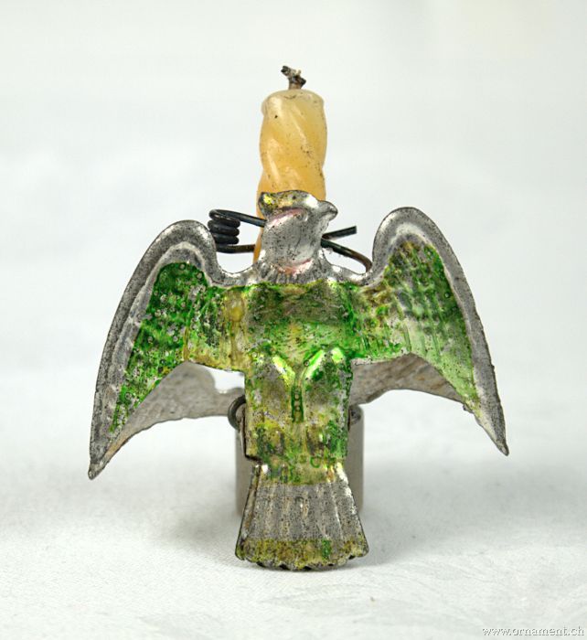 Clip-on Candleholder with Bird