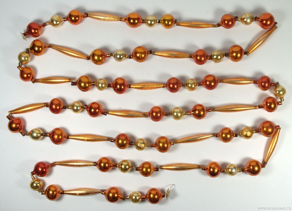 Golden Glass Beads Chain