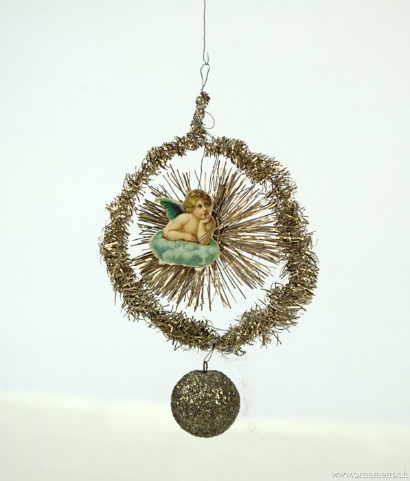 Tinsel Ornament with Ball