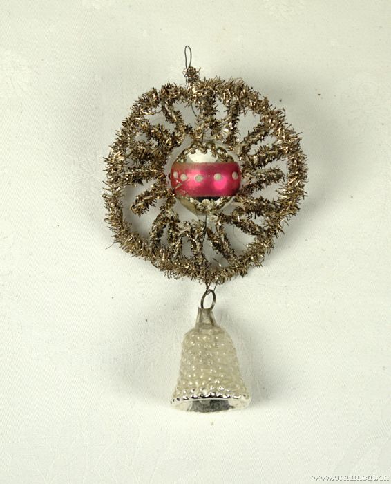 Tinsel Ornament with Bell